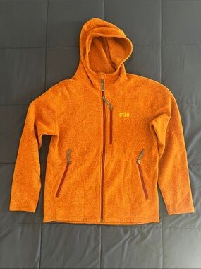 Stio Men’s Hooded Full-Zip Fleece Jacket